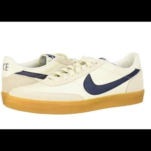 Nike Killshot 2 leather White/ Navy Blue 8.5 NEW